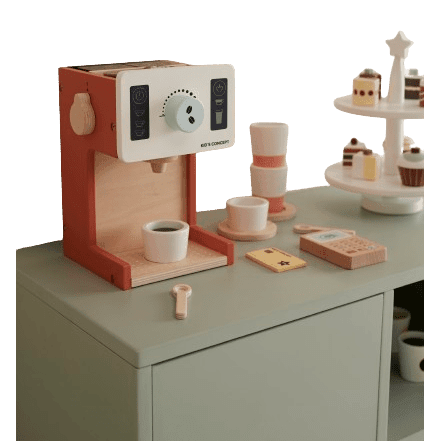 Wooden Coffee Machine