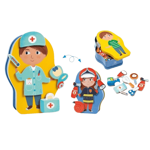 Jobissimo - Professions Magnets (20 pieces)