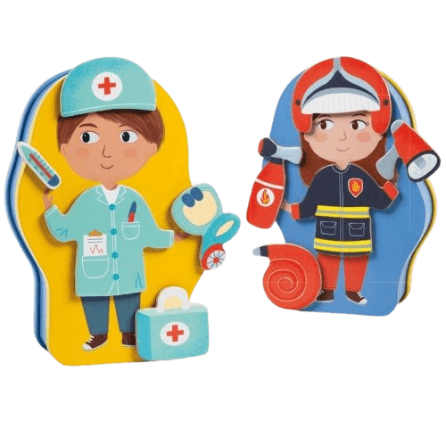 Jobissimo - Professions Magnets (20 pieces)