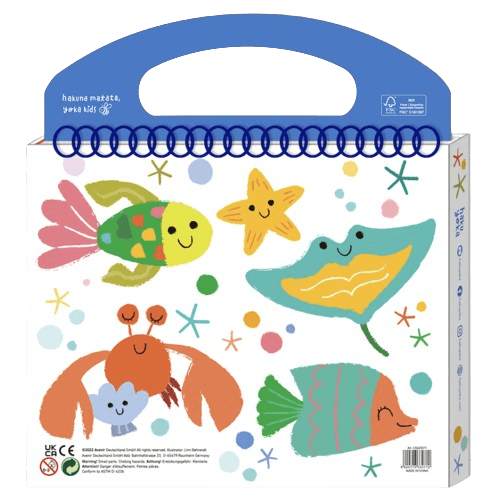 O meu Primeiro Kit de Colorir - Animais Marinhos