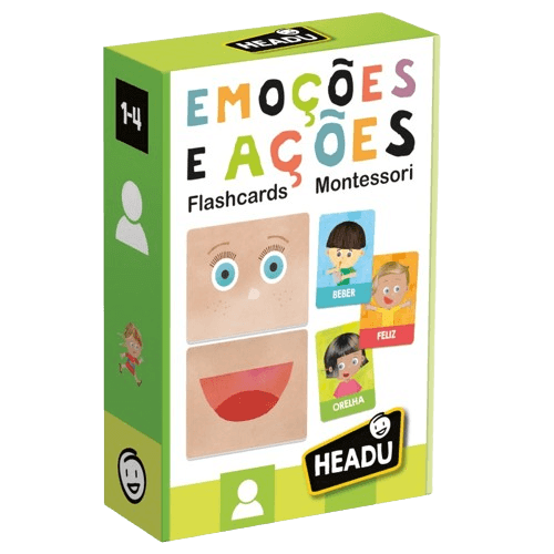 Flashcards Emotions and Actions - Montessori