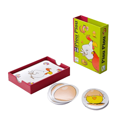 Jogo de Cartas de Estratégia - Piou Piou