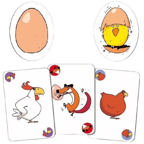 Jogo de Cartas de Estratégia - Piou Piou