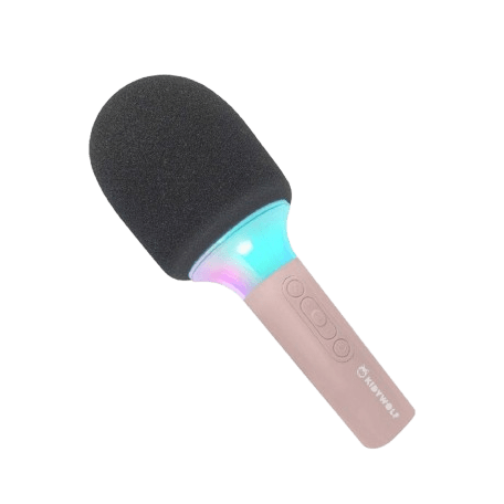 Microfone de Karaoke Rosa