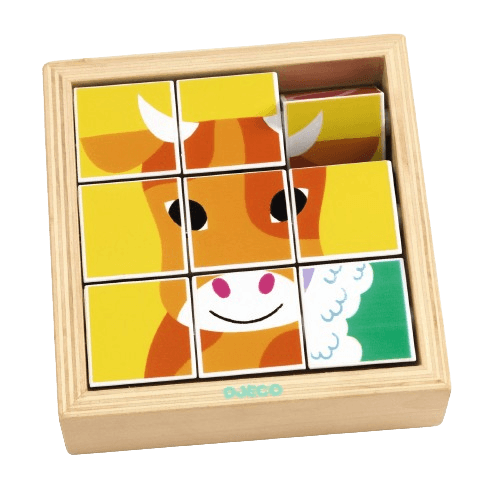 Puzzle Blocos Animais - Animoroll