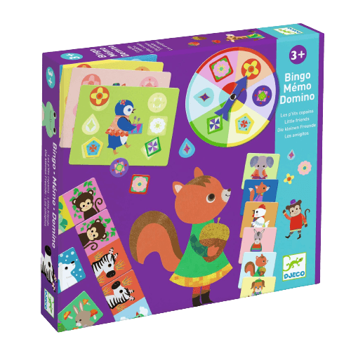 Little Friends - Bingo, Memory and Dominoes Game