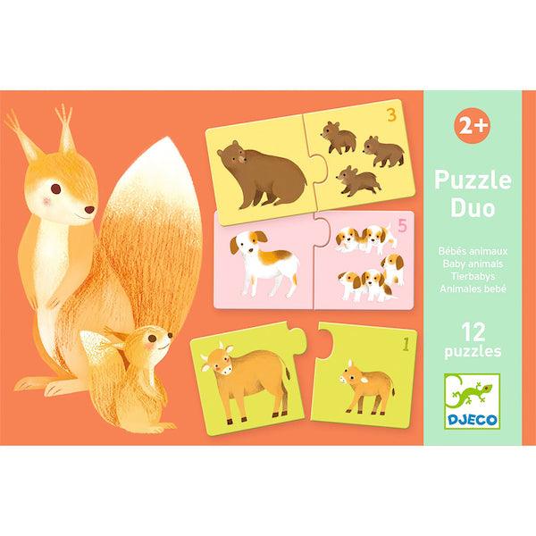 Puzzle DUO - Baby Animals