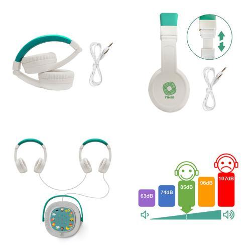 TIMIO - Headphones Reguláveis para Crianças