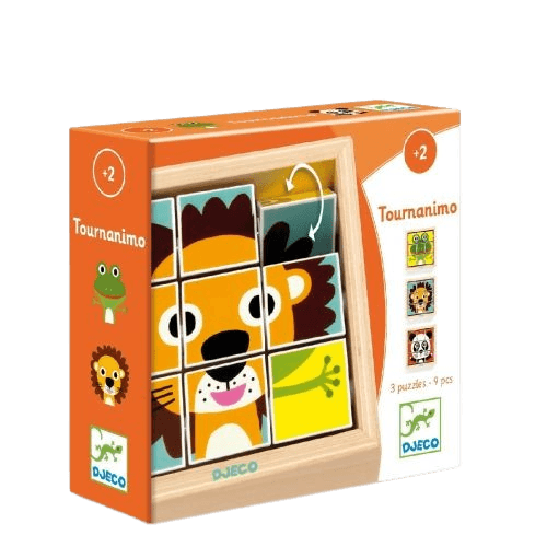 Puzzle Blocos Animais - Tournamimo