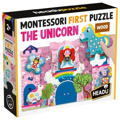 Primeiro Puzzle Montessori - Unicórnio