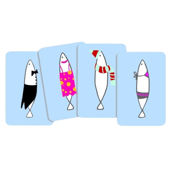 Sardines - Observation and Memory Card Game