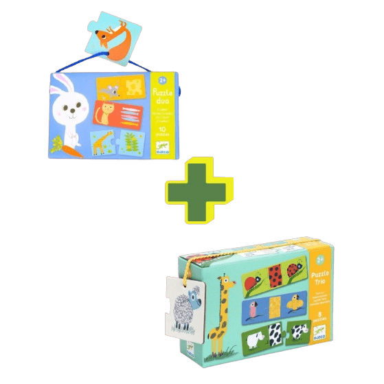 DUO + ​​TRIO Puzzle Set