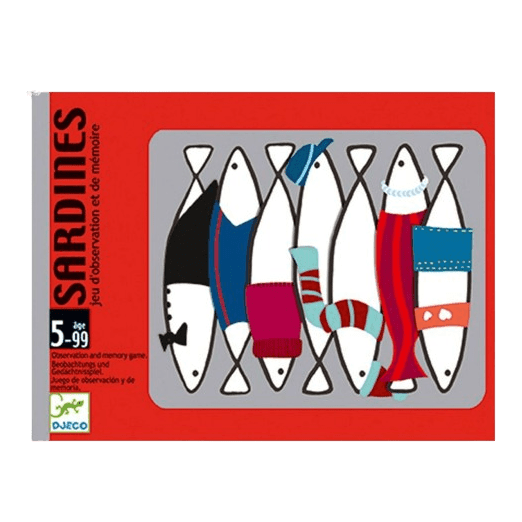 Sardines - Observation and Memory Card Game